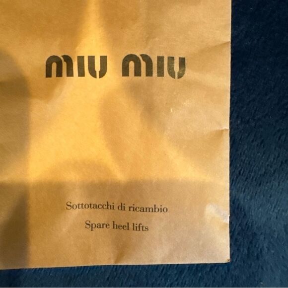 1990s Miu Miu Black High Heels. Size 41 - Picture 13 of 15